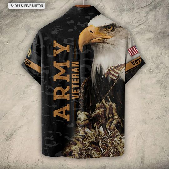 Customized Honor United States Veteran Hawaiian shirt