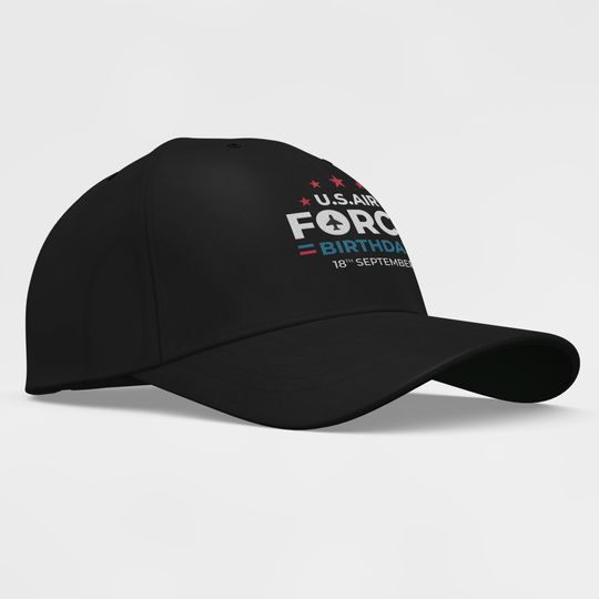 Customized 76th U.S. Air Force Birthday Embroidered Baseball Cap
