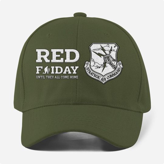 Customized USAF Commands Embroidered Baseball Cap