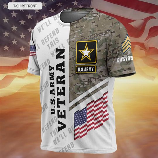 Customized US Veteran Camouflage