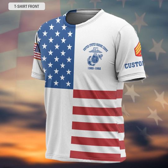 Customized Military 3D Tshirt