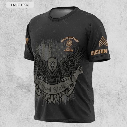 Customized U.S Veteran Freedom Isn’t Free 3D Tshirt