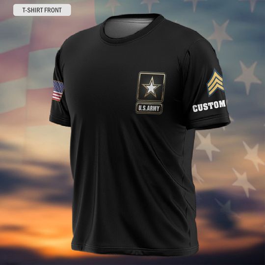 Customized Veteran Shirts 3D Shirts
