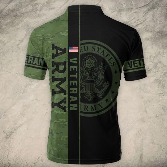 Customized US Veteran Bowling Jersey