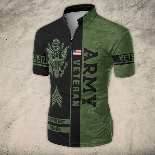 Customized US Veteran Bowling Jersey