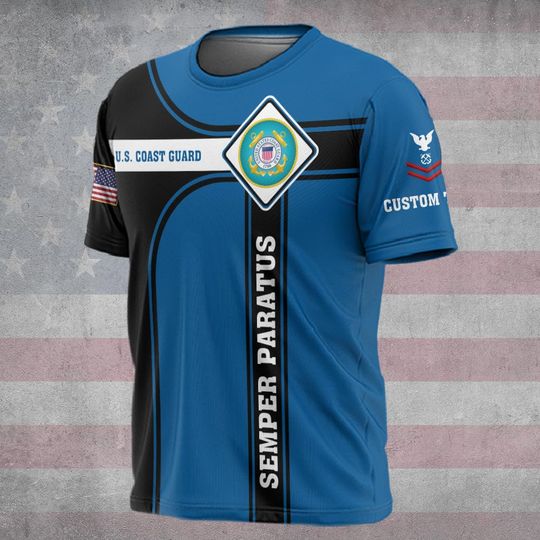 United States Coast Guard 3D T-Shirt