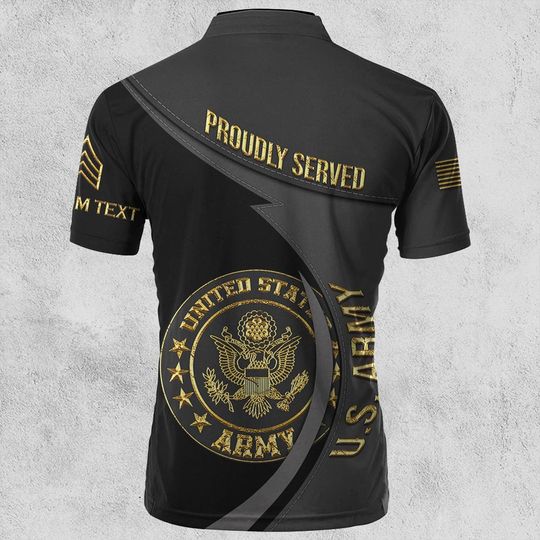 Customized U.S. Veteran Bowling Jersey