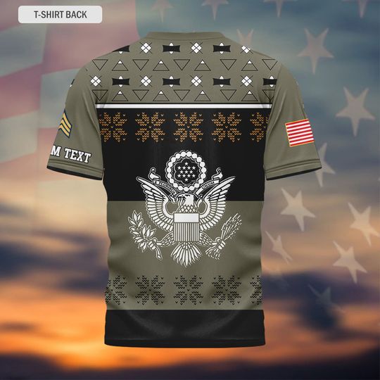 Customized US Military 3D T-Shirt