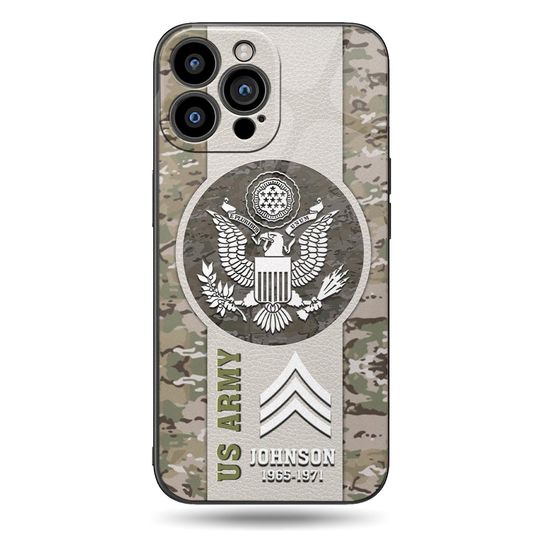 Customized US Military Camouflage Pattern Phone Case