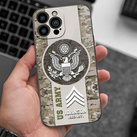 Customized US Military Camouflage Pattern Phone Case