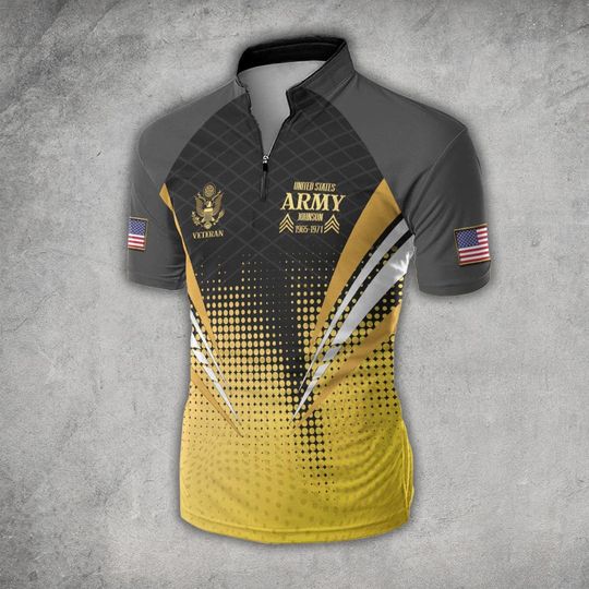 Customized US Veteran Bowling Jersey