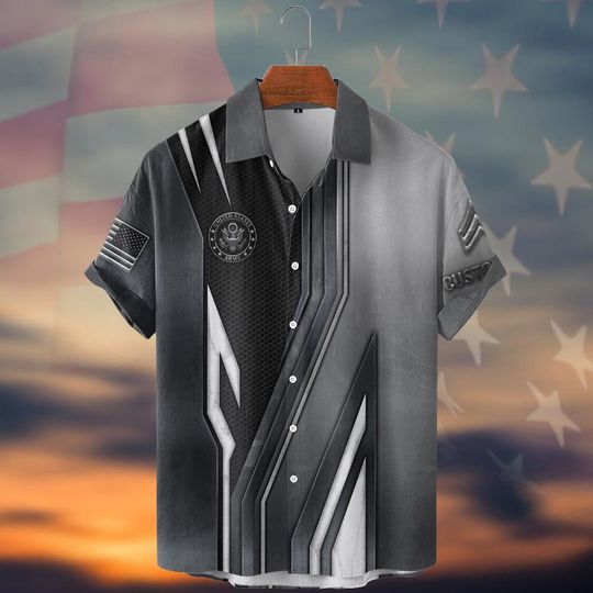 Customized Veteran Shirts Hawaiian Shirt