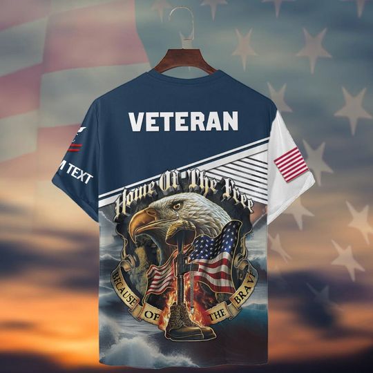 Customized US Coast Guard Veteran T-Shirt