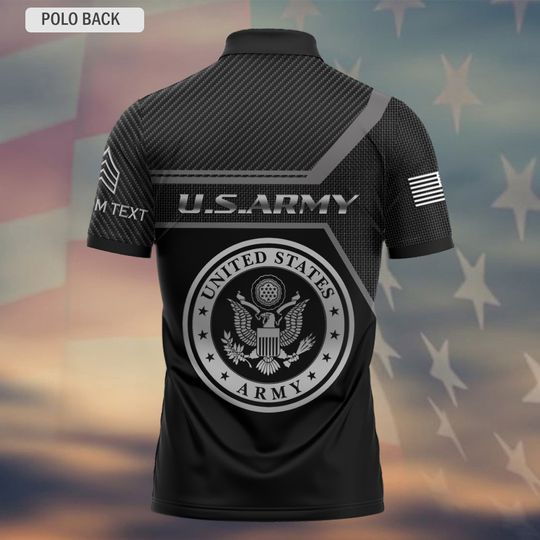 Customized U.S Veteran Honor The Fallen – Polo Shirt
