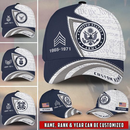 Customized U.S Veteran P7328 – Baseball Cap
