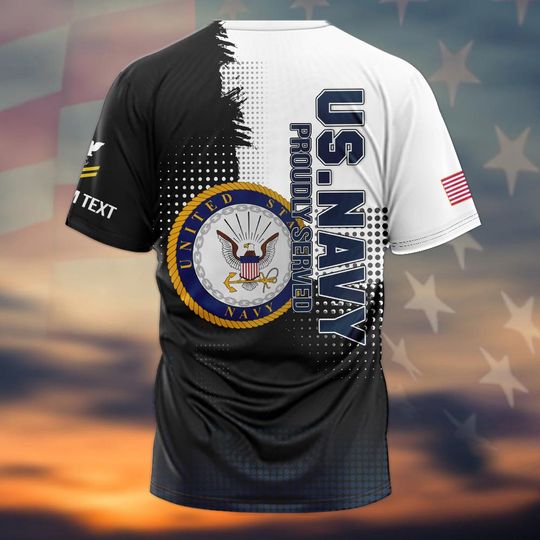 Customized US Navy Veteran Shirts