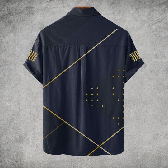 Customized US Veteran Proudly Served Hawaiian Shirt