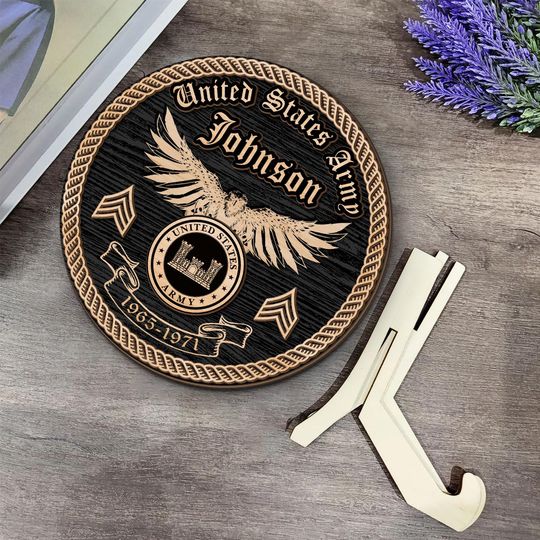 Customized U.S Veteran Army Branches