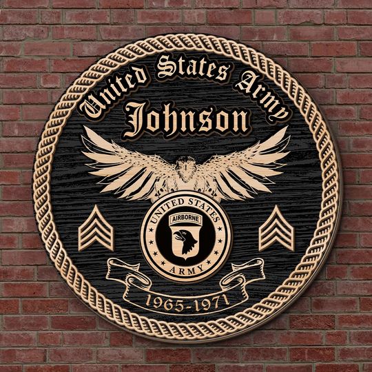 Customized U.S Veteran Army Divisions