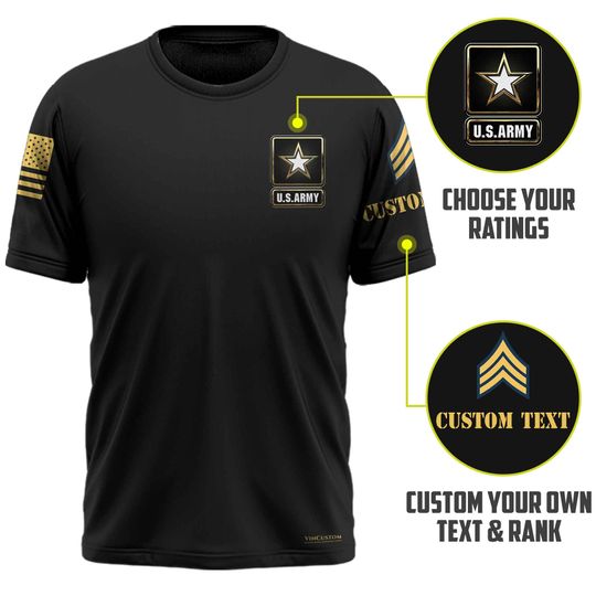 Customized DD-214 Veteran T-Shirt