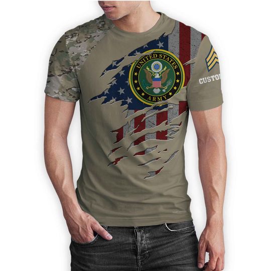 Customized All Gave Some Some Gave All US Military T-Shirt