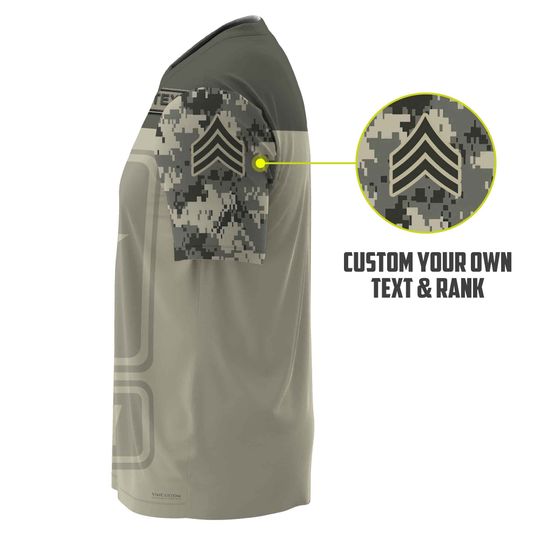 Customized US Military Camouflage  3D Shirt