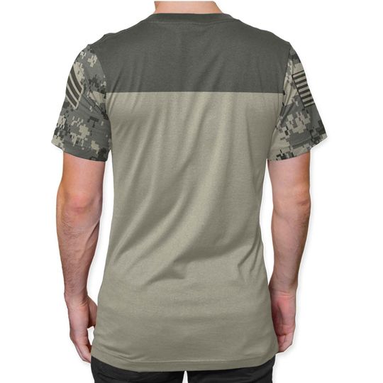 Customized US Military Camouflage  3D Shirt