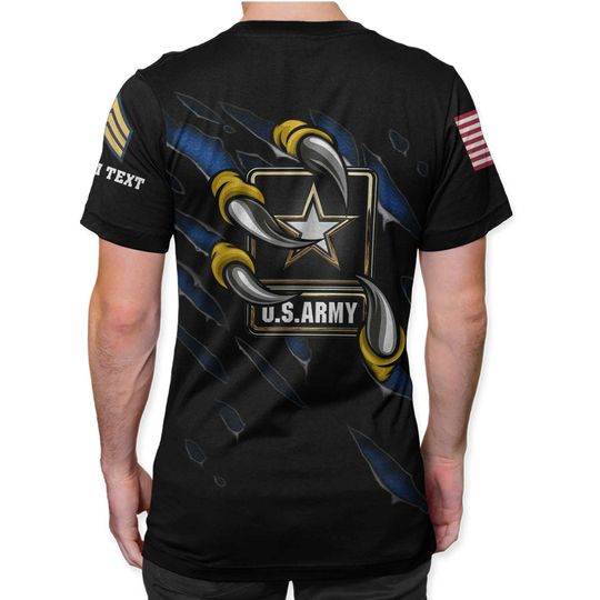 Customized U.S.Army Eagle Claws  3D Shirt