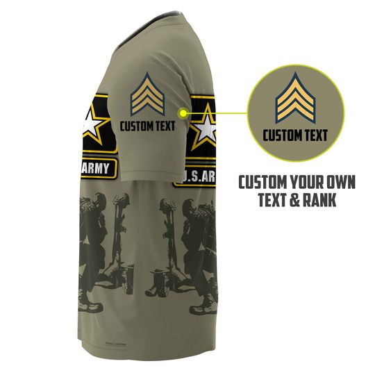 Customized U.S. Veteran  3D Shirt