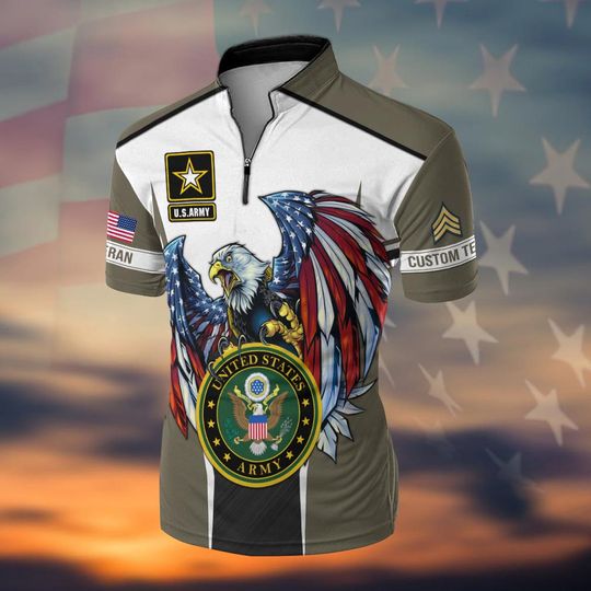 Customized U.S. Military Shirt