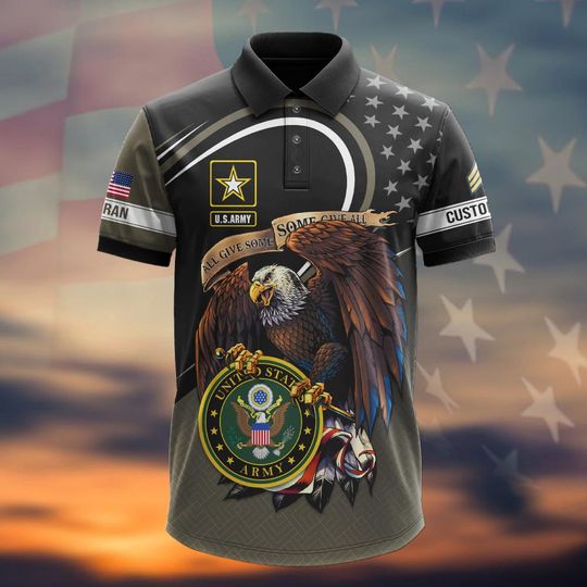 Customized U.S Military – Polo Shirt