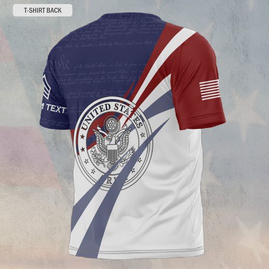 Customized U.S Veteran T-shirt