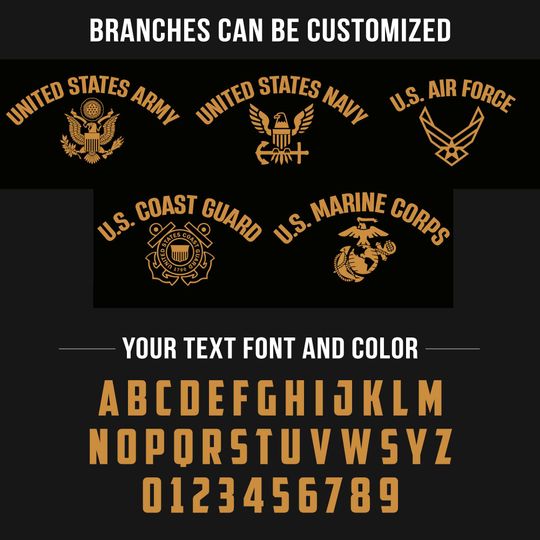 Customized U.S Veteran Polo Shirt