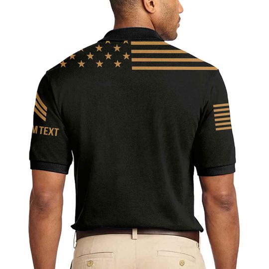Customized U.S Veteran Polo Shirt