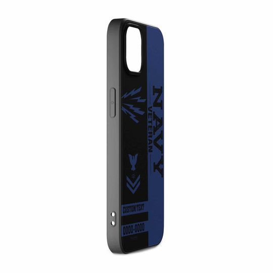 Customized US Navy Rating Veteran Proudly Served Phone Case