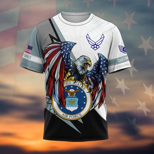 Customized US Air Force Veteran Shirts