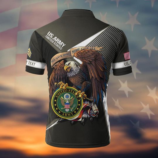 Customized US Army Veteran Bowling Jersey