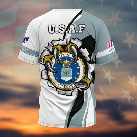 Customized US Air Force 3D shirt