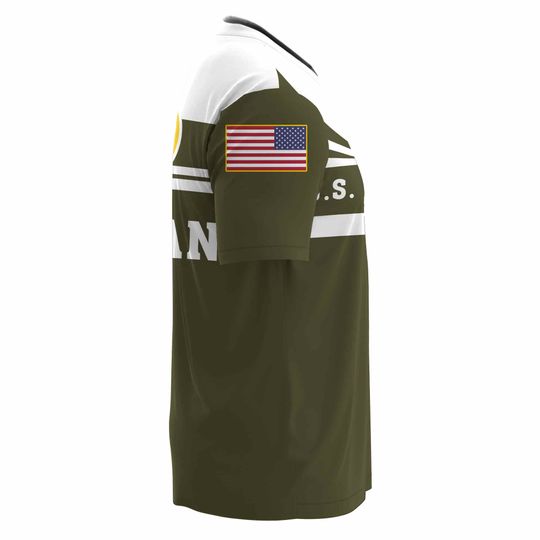 Customized US Army Veteran T-Shirt