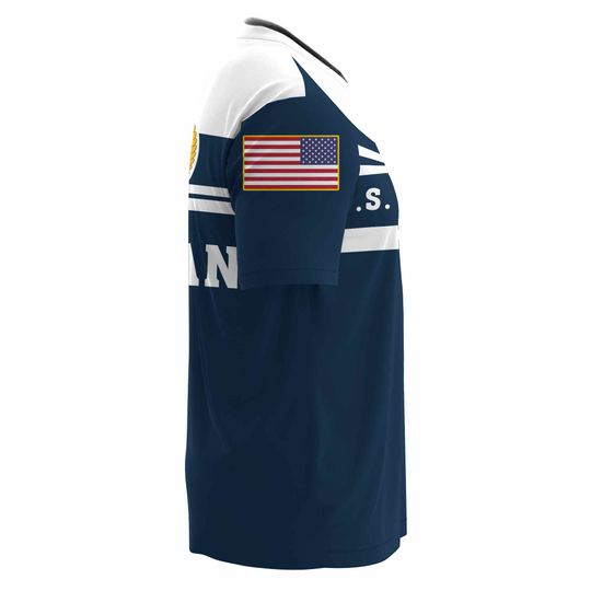 Customized US Navy Veteran 3D T-Shirt