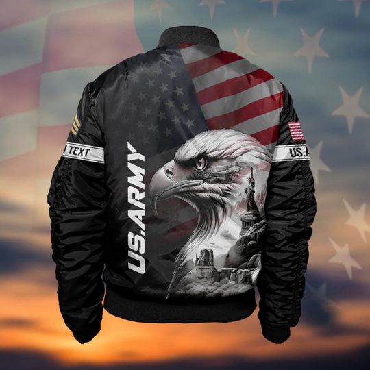 Customized US Military Bomber Jacket