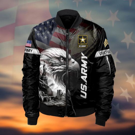 Customized US Military Bomber Jacket