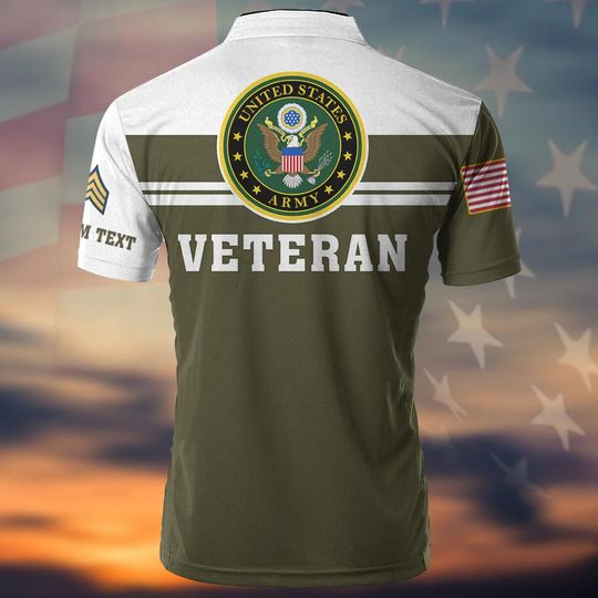 Customized US Army Veteran Shirt