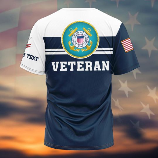 Customized U.S Coast Guard Veteran Shirts