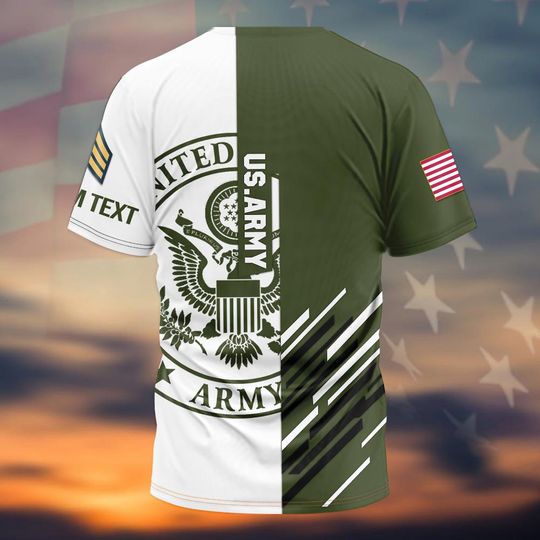 Customized US Army Veteran 3D Shirts