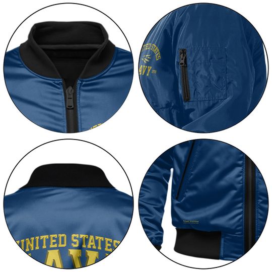 Customized US Navy Ratings Bomber Jacket