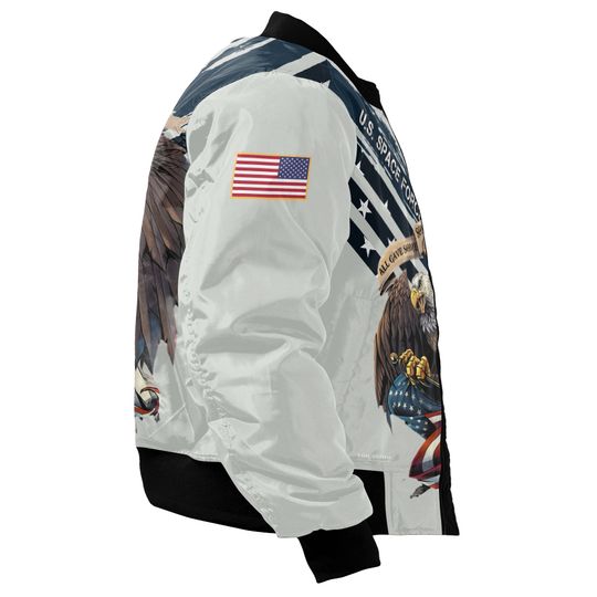 Customized US Space Force Bomber Jacket x “All Gave Some Some Gave All”