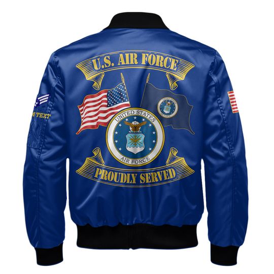 Customized U.S Air Force Bomber Jacket
