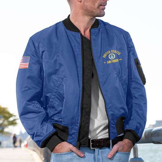 Customized U.S Air Force Bomber Jacket