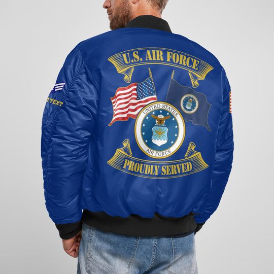 Customized U.S Air Force Bomber Jacket